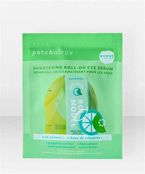 Patchology Roll Model Brightening Roll On Eye Serum And Illuminating Eye