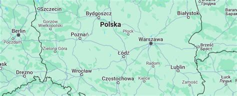 Mapa Polski