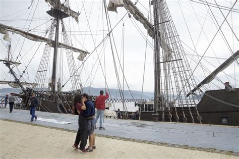 El galeón Andalucía abre sus puertas al público