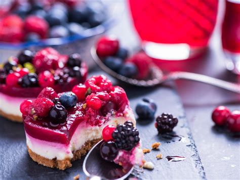 Cheesecake Sans Cuisson Aux Fruits Rouges Recette Cheesecake Sans