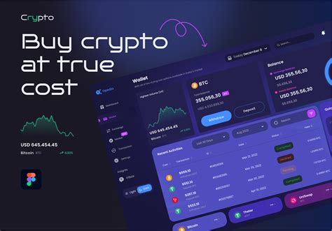 Crypto Wallet Dashboard Admin Panel UI Design On Behance