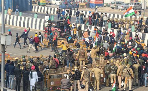 Section 144 Imposed Barricades Erected At Delhi Borders Ahead Of