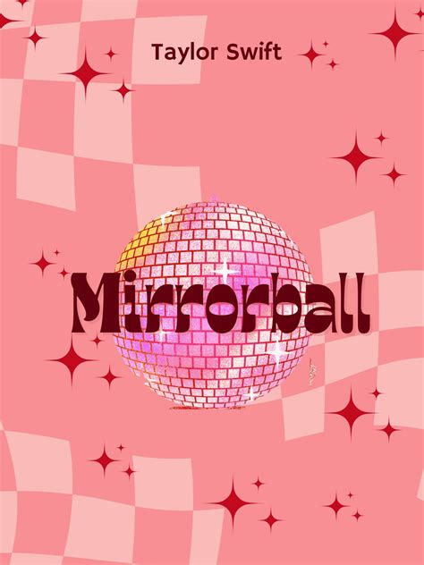 Taylor Swift Mirrorball Poster Print Digital Download Etsy