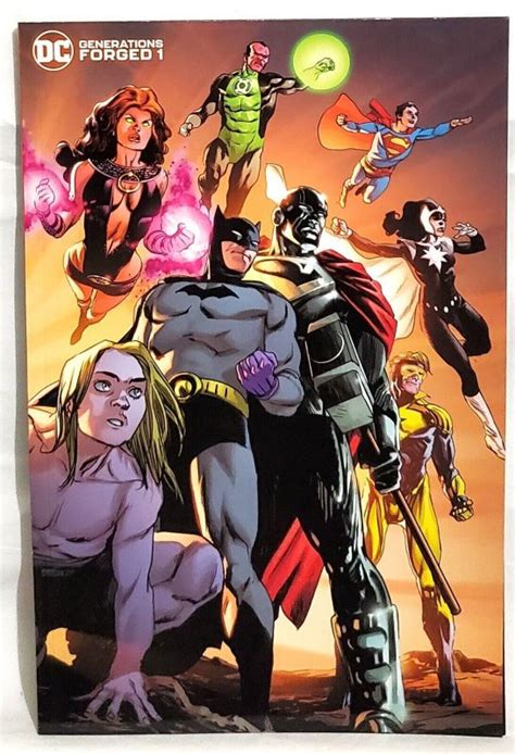 DC GENERATIONS Shattered 1 Forged 1 Variant Covers 2nd Yara Flor DC