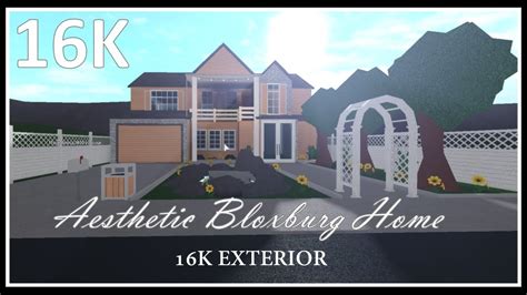 Aesthetic House Bloxburg Exterior : Aesthetic family home | house build.