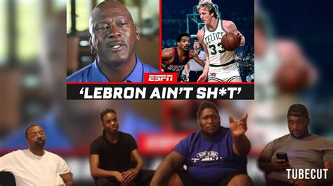 First Time Watching Why Michael Jordan Rates Larry Bird Over Lebron