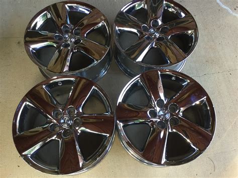 GA FS: Lexus LS460 OEM chrome rims 19 Set of Four - ClubLexus - Lexus ...