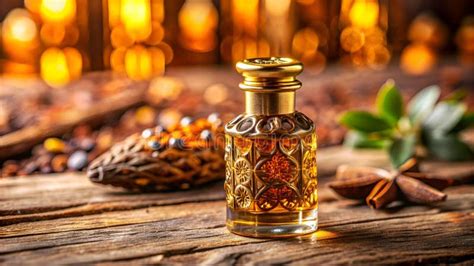 Arabian Oud Attar Perfume Or Agarwood Oil Fragrances In Mini Bottle