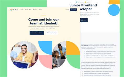 Ideahub X Startup Html Responsive Website Template