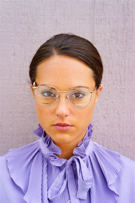 Vintage Eyeglass 1990s Wire Rim Color Splash By Donna Gem