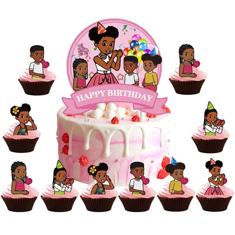 Buy Pcs Gracie Corner Cake Toppers Cupcake Toppers Cake Decorations