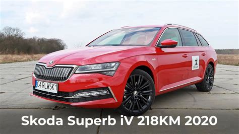 Skoda Superb IV 1 4 TSI PHEV Plug In Hybrid 2020 PL TEST Carolewski