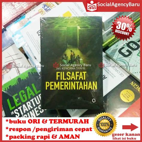 Jual Filsafat Pemerintahan Inu Kencana Syafiie Di Lapak Social Agency