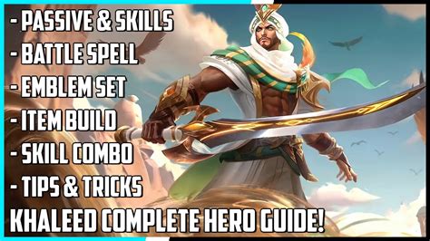 Khaleed Complete Hero Guide Best Build Skill Combo Tips Tricks