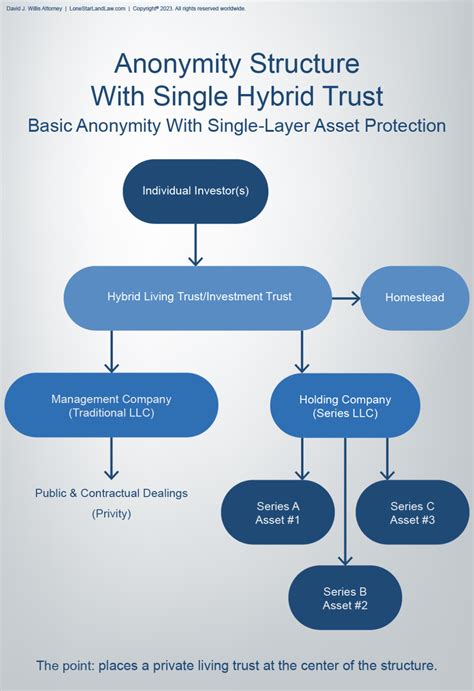 Entity Structuring Diagrams For Asset Protection In Texas