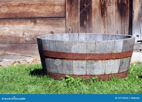 Old Tub Stock Photo Image Of Container Barrel Vintage 10778322