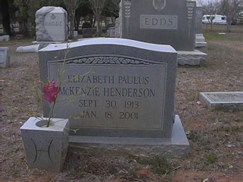 Elizabeth Beth Paulus Henderson 1913 2001 Find A Grave Memorial