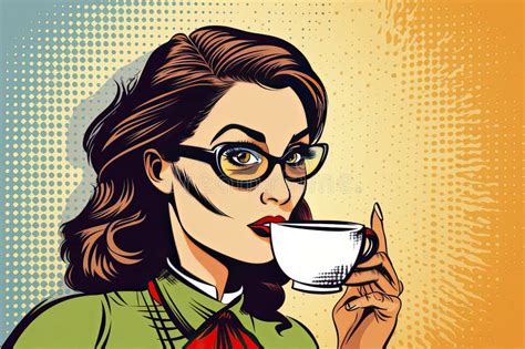 Coffee Pop Art Sexy Lady Stock Illustrations 90 Coffee Pop Art Sexy Lady Stock Illustrations