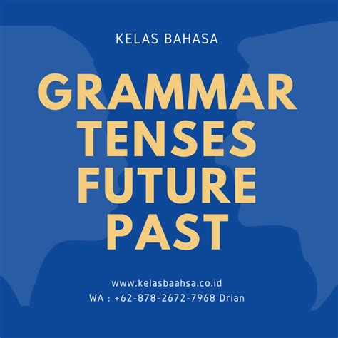 Grammar Bahasa Inggris Tenses Future Past Kelas Bahasa