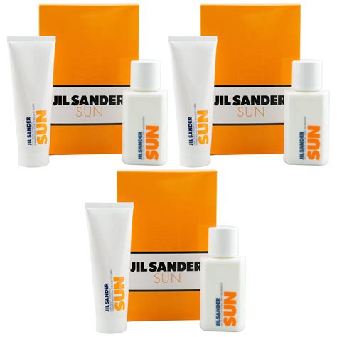 Jil Sander Sun Geschenkset X Ml Edt Spray X Ml Duschgel For