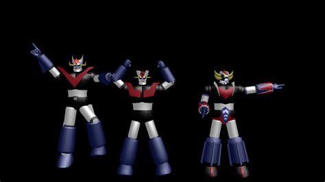 Mmd Grendizer Mazinger Z Great Mazinger Dl By Mt By Spacepatrolgaia On