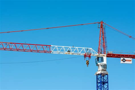 Blue Construction Crane · Free Stock Photo