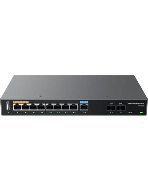 Grandstream Wired Vpn Router And Firewall 9 X Gbe Lanwan 2 X Poe Out