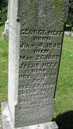 Jacob Neff M Morial Find A Grave