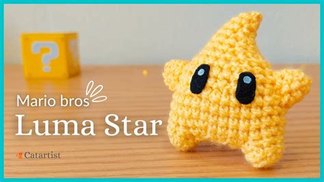 LUMA STAR Estrella Mario Bros Tutorial Amigurumi A Crochet