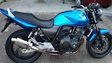 2010 Honda Cb400 Super Four Hyper Vtec Youtube