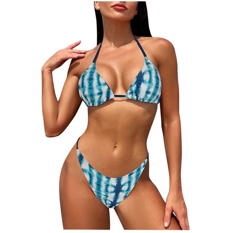 Quyuon Womens Bikini Set Piece High Cut Swinsuit Plus Size Bikini