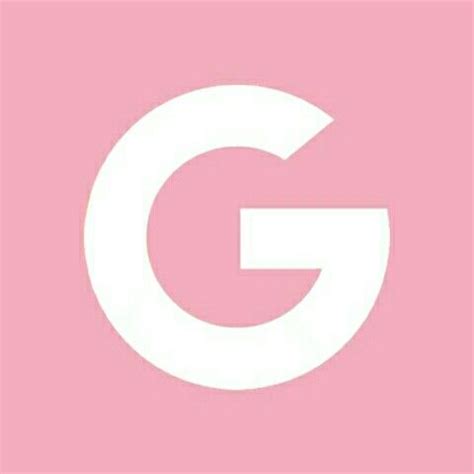 Google Pink Aesthetic Icon