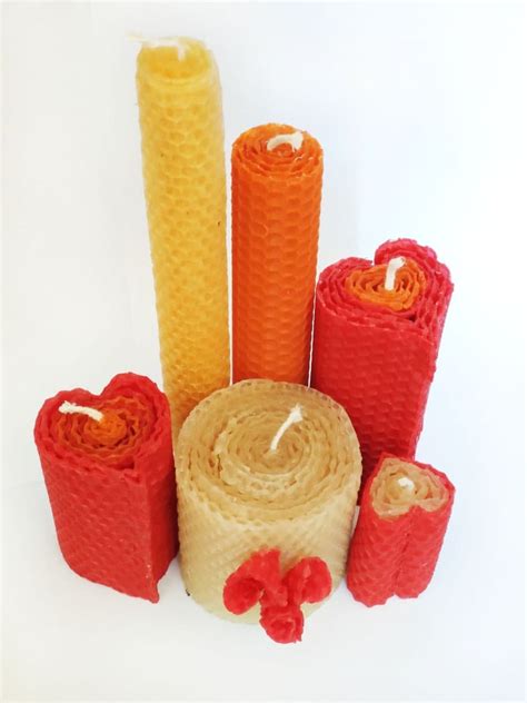 Beeswax Sheets Candle Making Kit Natural Sheets For Etsy