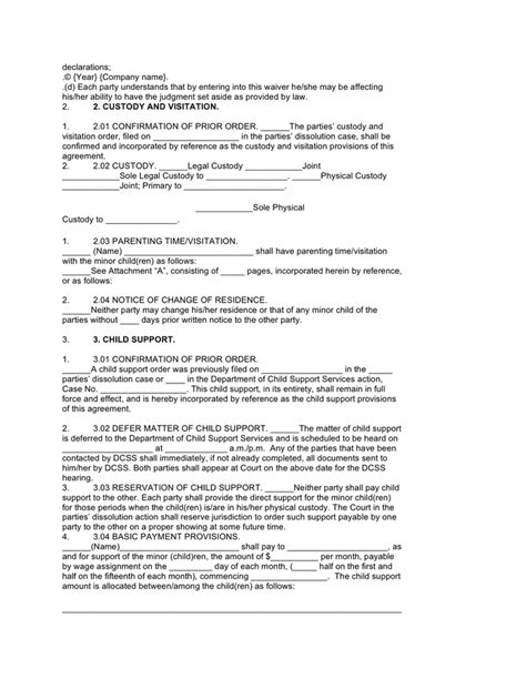 Marriage Contract Template In Word And Pdf Formats Page 2 Of 12