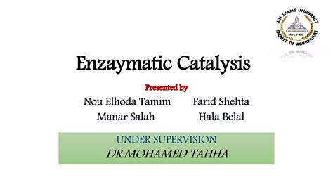 Catalysis mechanisms | PPT