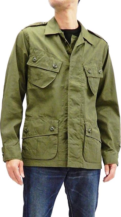 Amazon Co Jp Buzz Rickson Br Men S Jungle Fatigue Jacket St