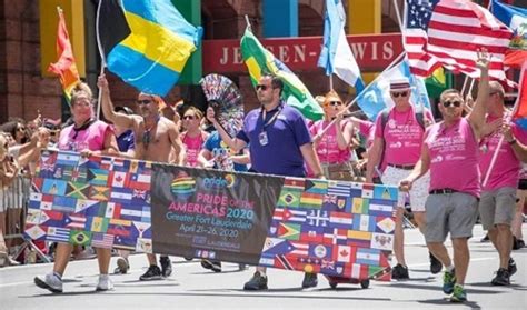 First Ever Pride Of The Americas Fort Lauderdale Pride Scene