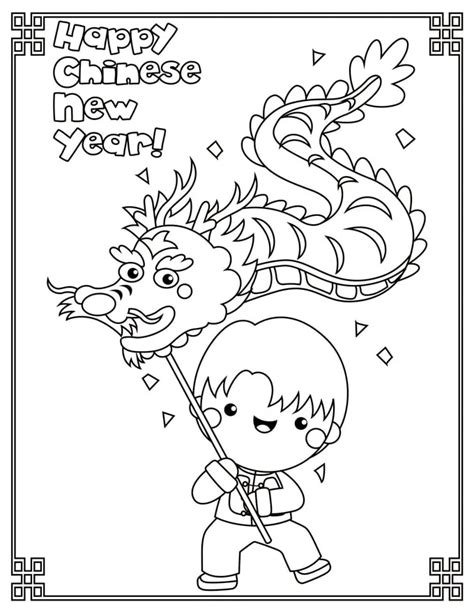 Chinese New Year Colouring Pages 2023 – Get New Year 2023 Update