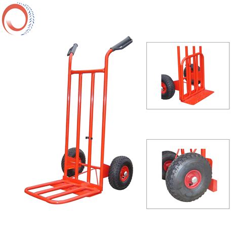 Industrial Cart Trolley Heavy Duty Hand Trolley with Rubber Wheels ...