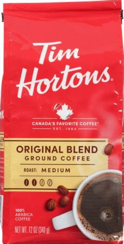 Tim Horton S Original Blend Medium Roast Ground Coffee Oz Ralphs