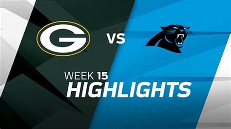 Highlights: Panthers vs. Packers