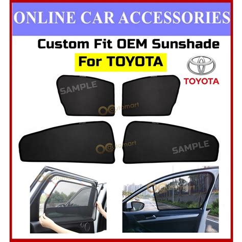 Toyota Custom Fit Oem Sunshade Sun Shades For Toyota Vios Hilux Avanza