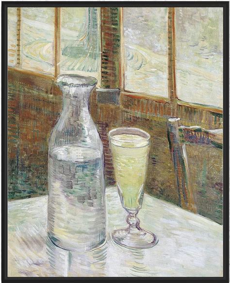 Avoi Van Gogh Art Print Poster Caf Table With Absinth Vincent Van