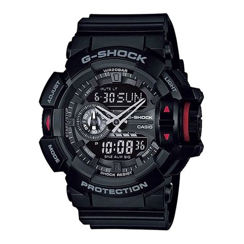 Rel Gio Casio G Shock Masculino Anadigi Preto Ga Bdr No Shoptime