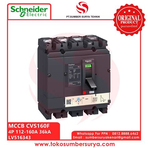 Jual Mccb Cvs F P A Ka Saklar Listrik On Off Lv Sni