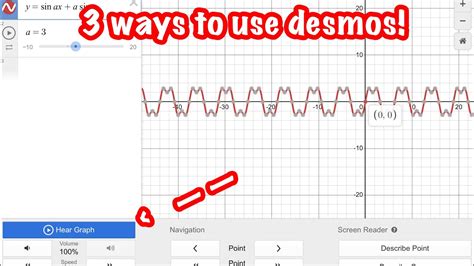 3 Ways To Use Desmos Desmos Calculator Youtube