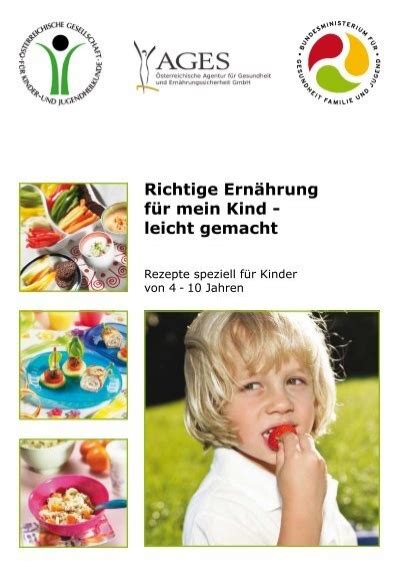 Richtige Ernährung für mein Kind leicht gemacht Schule at