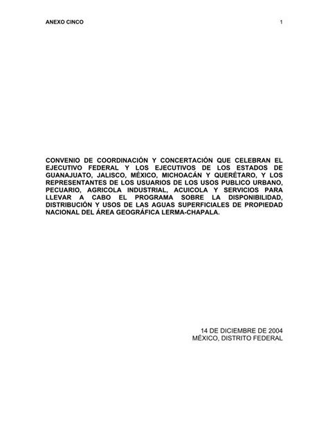 Pdf Convenio De Coordinaci N Y Concertaci N Que Dokumen Tips