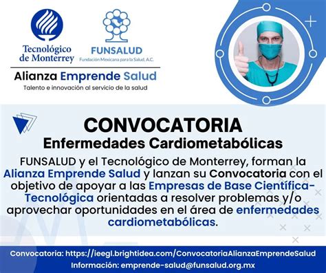 Lanzan Tec De Monterrey Y Funsalud Convocatoria Para Apoyar