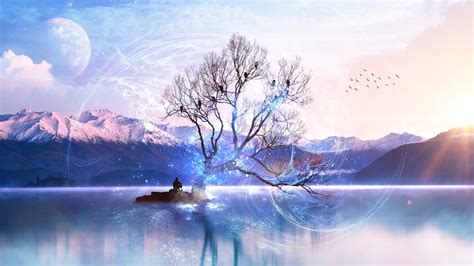 Download wallpaper: Tree of Wonders 1366x768